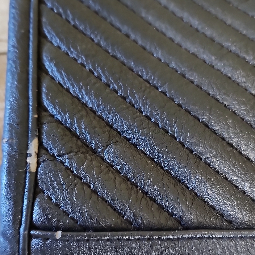 Black Quilted Tote Bag - Picture 6 of 6
